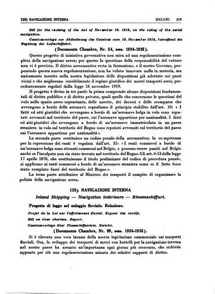 Legislazione internazionale leggi, decreti, progetti di legge