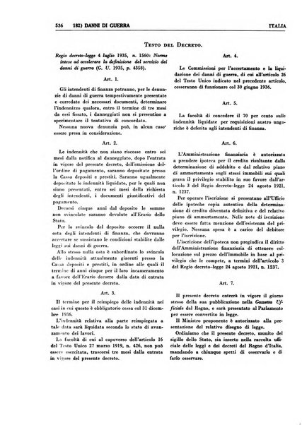 Legislazione internazionale leggi, decreti, progetti di legge