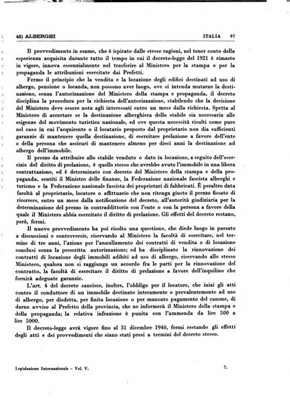 Legislazione internazionale leggi, decreti, progetti di legge