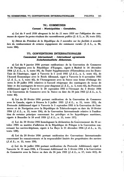 Legislazione internazionale leggi, decreti, progetti di legge