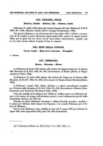 Legislazione internazionale leggi, decreti, progetti di legge