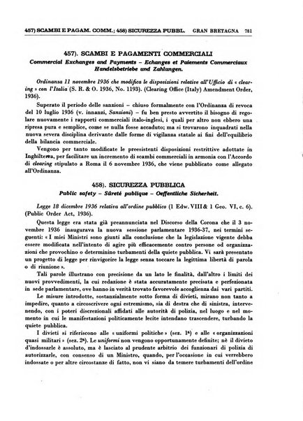 Legislazione internazionale leggi, decreti, progetti di legge