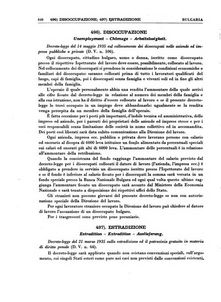 Legislazione internazionale leggi, decreti, progetti di legge