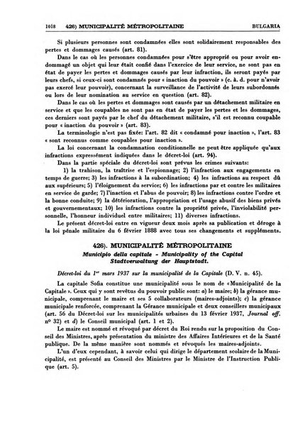 Legislazione internazionale leggi, decreti, progetti di legge