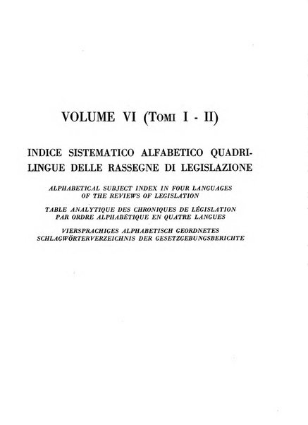 Legislazione internazionale leggi, decreti, progetti di legge