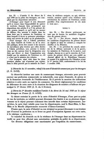 Legislazione internazionale leggi, decreti, progetti di legge