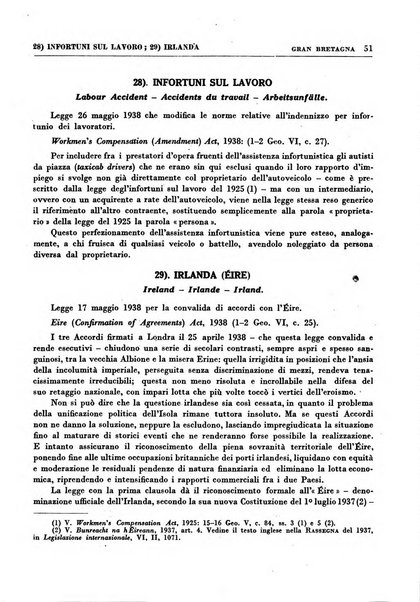 Legislazione internazionale leggi, decreti, progetti di legge