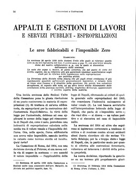 Concessioni e costruzioni rivista legale, amministrativa, tecnica