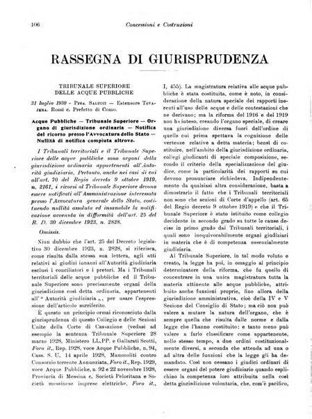 Concessioni e costruzioni rivista legale, amministrativa, tecnica