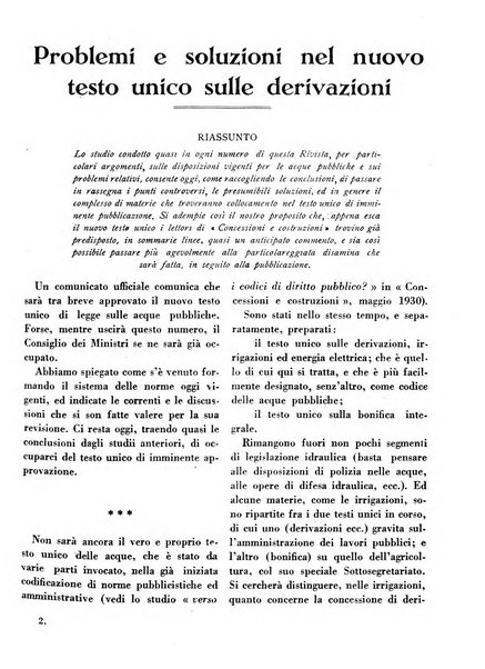 Concessioni e costruzioni rivista legale, amministrativa, tecnica