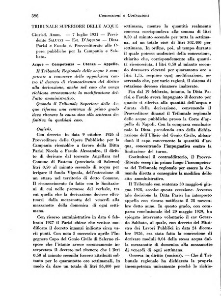 Concessioni e costruzioni rivista legale, amministrativa, tecnica