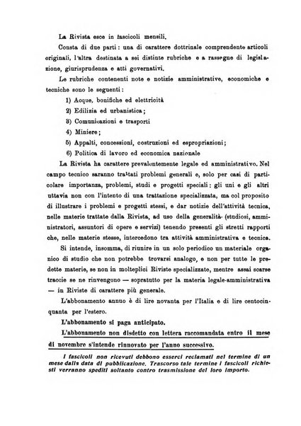 Concessioni e costruzioni rivista legale, amministrativa, tecnica