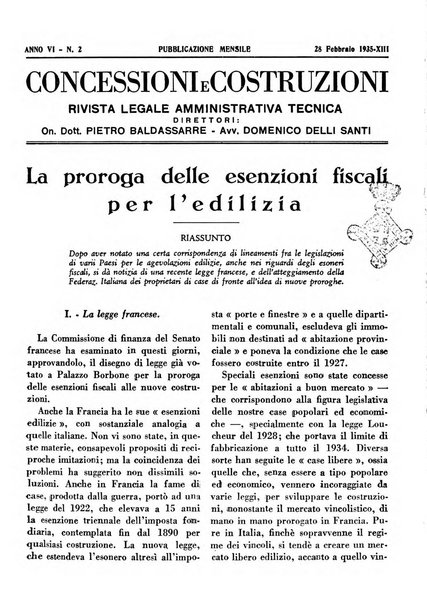 Concessioni e costruzioni rivista legale, amministrativa, tecnica