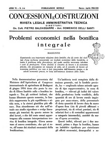 Concessioni e costruzioni rivista legale, amministrativa, tecnica