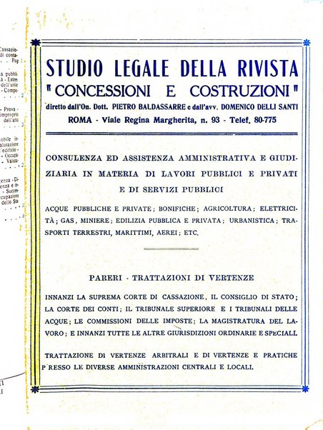 Concessioni e costruzioni rivista legale, amministrativa, tecnica