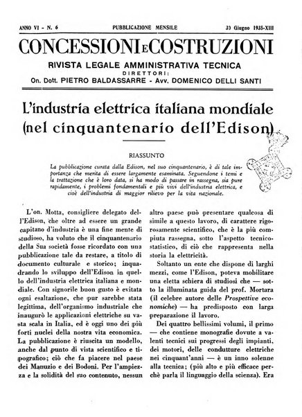 Concessioni e costruzioni rivista legale, amministrativa, tecnica