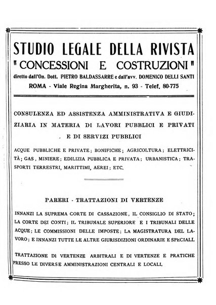 Concessioni e costruzioni rivista legale, amministrativa, tecnica