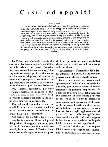 Concessioni e costruzioni rivista legale, amministrativa, tecnica