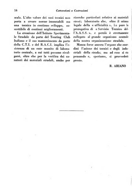 Concessioni e costruzioni rivista legale, amministrativa, tecnica