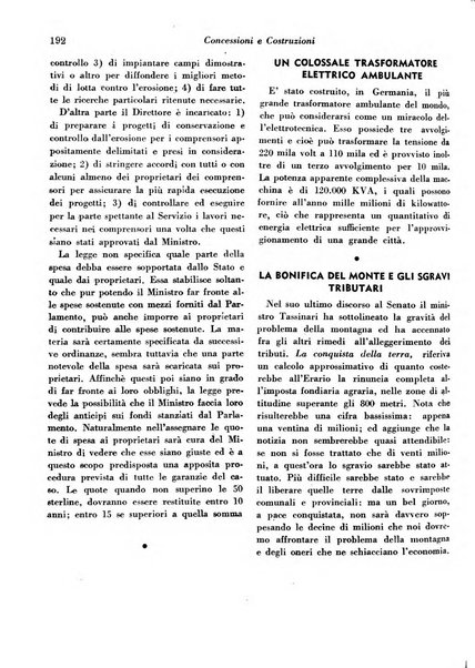 Concessioni e costruzioni rivista legale, amministrativa, tecnica