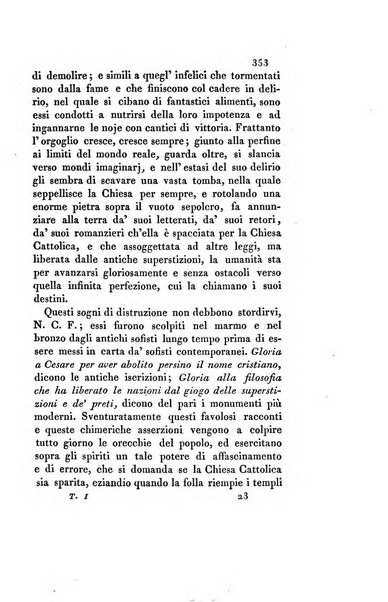 Memorie di religione, di morale e di letteratura