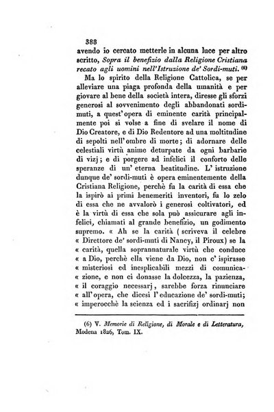 Memorie di religione, di morale e di letteratura