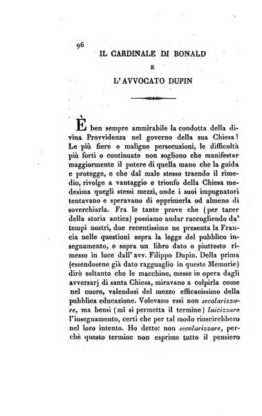 Memorie di religione, di morale e di letteratura