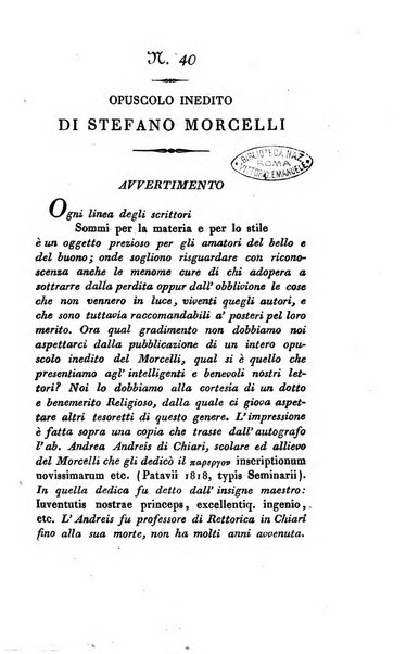 Memorie di religione, di morale e di letteratura