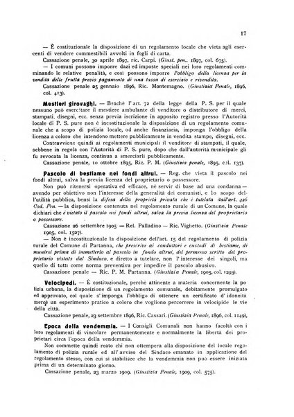 Rassegna comunale di polizia ed igiene studi, legislazione, giurisprudenza, cronache amministrative