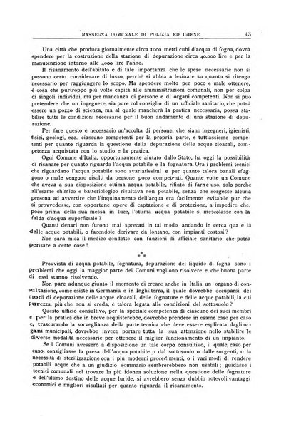 Rassegna comunale di polizia ed igiene studi, legislazione, giurisprudenza, cronache amministrative