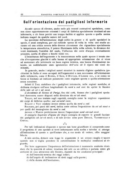 Rassegna comunale di polizia ed igiene studi, legislazione, giurisprudenza, cronache amministrative