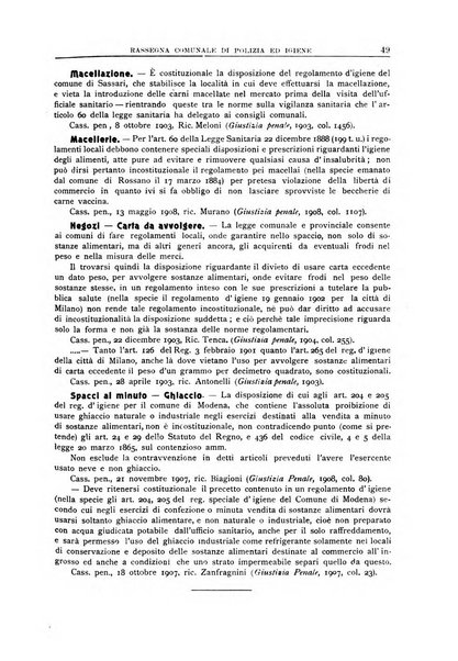 Rassegna comunale di polizia ed igiene studi, legislazione, giurisprudenza, cronache amministrative