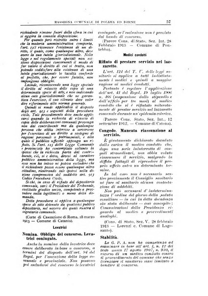 Rassegna comunale di polizia ed igiene studi, legislazione, giurisprudenza, cronache amministrative