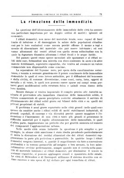 Rassegna comunale di polizia ed igiene studi, legislazione, giurisprudenza, cronache amministrative