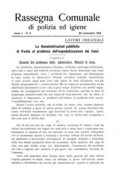 Rassegna comunale di polizia ed igiene studi, legislazione, giurisprudenza, cronache amministrative