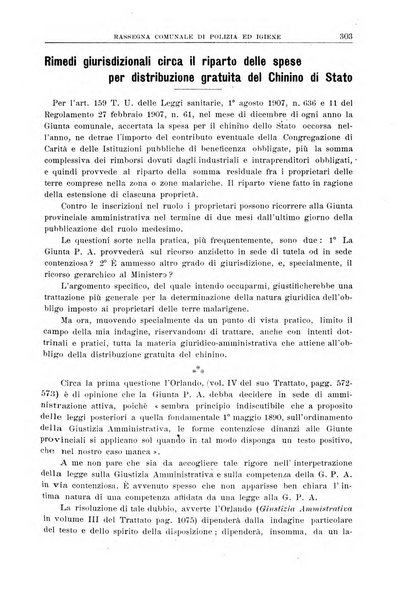 Rassegna comunale di polizia ed igiene studi, legislazione, giurisprudenza, cronache amministrative