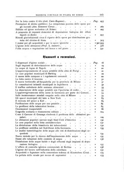 Rassegna comunale di polizia ed igiene studi, legislazione, giurisprudenza, cronache amministrative