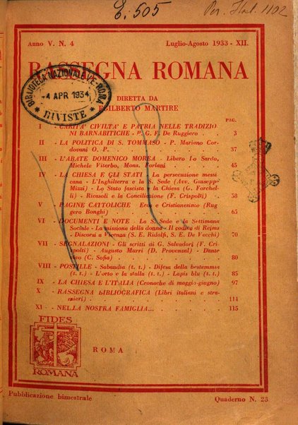 Rassegna romana