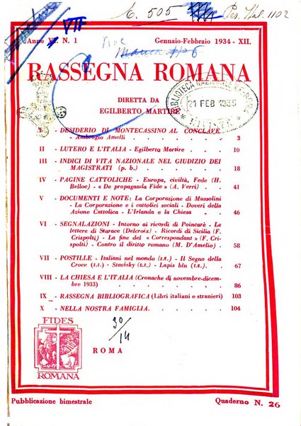 Rassegna romana