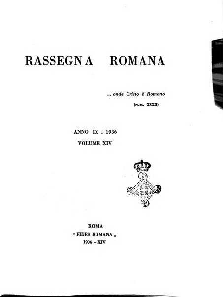 Rassegna romana