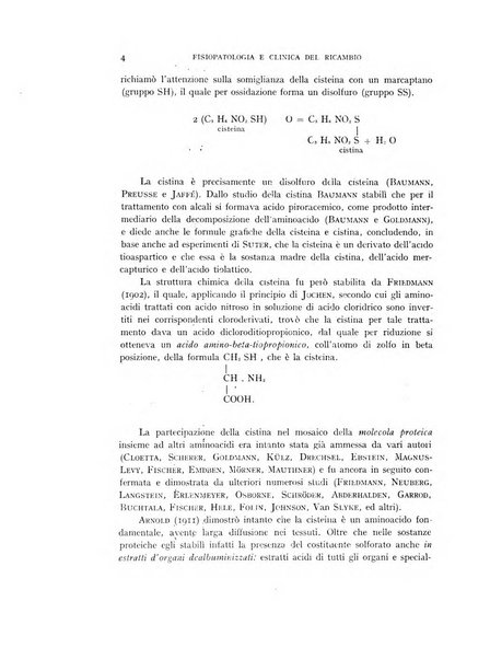 Archivio per lo studio della fisiopatologia e clinica del ricambio rassegna bimestrale