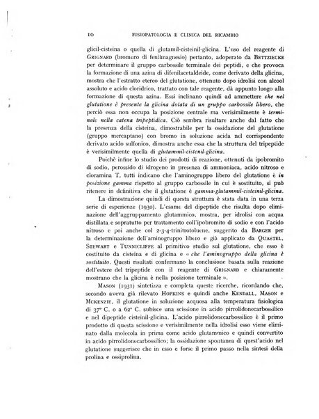 Archivio per lo studio della fisiopatologia e clinica del ricambio rassegna bimestrale