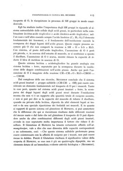 Archivio per lo studio della fisiopatologia e clinica del ricambio rassegna bimestrale