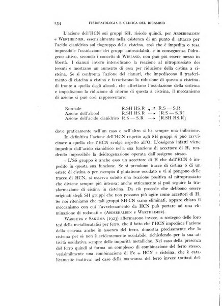 Archivio per lo studio della fisiopatologia e clinica del ricambio rassegna bimestrale