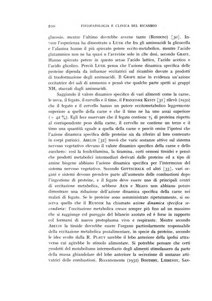 Archivio per lo studio della fisiopatologia e clinica del ricambio rassegna bimestrale