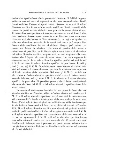 Archivio per lo studio della fisiopatologia e clinica del ricambio rassegna bimestrale