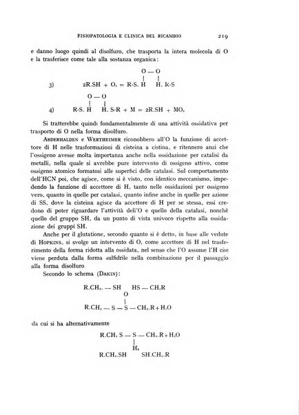 Archivio per lo studio della fisiopatologia e clinica del ricambio rassegna bimestrale