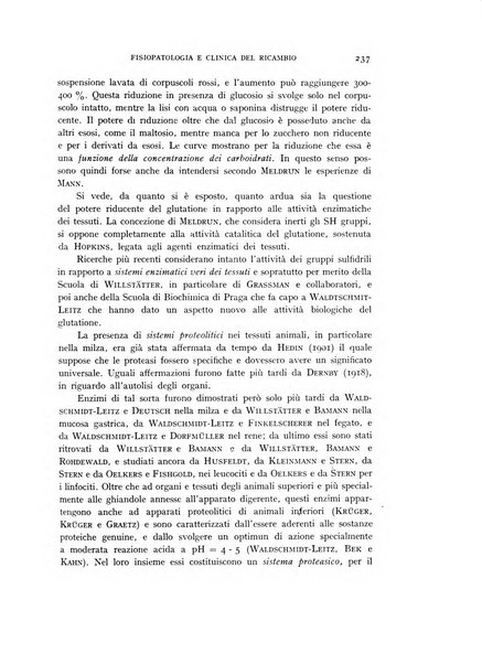 Archivio per lo studio della fisiopatologia e clinica del ricambio rassegna bimestrale