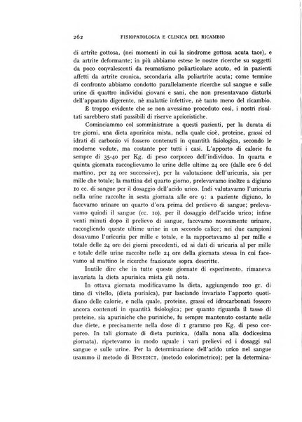 Archivio per lo studio della fisiopatologia e clinica del ricambio rassegna bimestrale