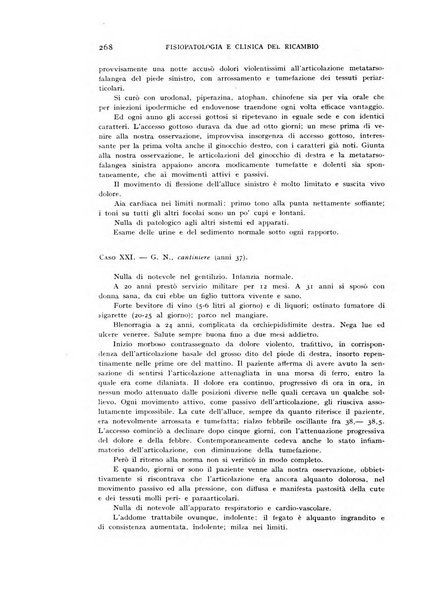 Archivio per lo studio della fisiopatologia e clinica del ricambio rassegna bimestrale